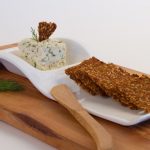 almond cheese flax crackers